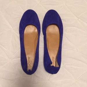 Blue suede shoes!